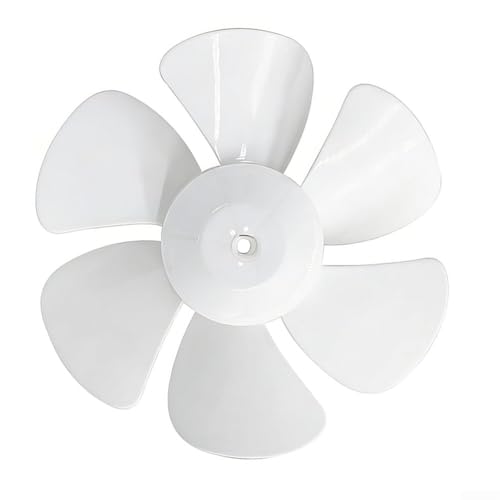 Posheliox Aspas de ventilador eléctrico, material de polipropileno, diseño de agujero en D para una fácil instalación, ventilación de flujo de aire mejorada para uso doméstico y oficina (10 pulgadas)