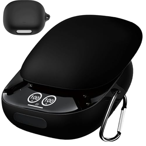 CIOODDW 可兼容 anker soundcore liberty 4 pro ケース【CIOODDW】対応 soundcore liberty 4 pro 液状シリコン ケース 全面保護 充電 LEDライトが見える 耐衝撃 軽量 キズ防止 キーホルダ