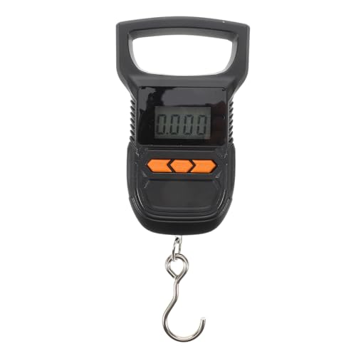 JECOMPRIS Báscula Digital Portátil para Pesar Maletas de Viaje con Gancho, Pantalla Lcd, Precisión de 0.05 a 50 Kg, Material Abs Adecuado para Uso en Casa y Viaje