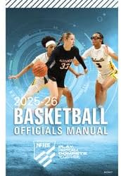 2025-2027 NFHS Basketball Referee Officials Manual Book | National Federation High