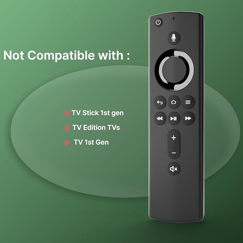 Image of AIDITIYMI Original Replacement Voice Remote Control for FlRE TV Stick | for 2nd Gen AMZ FlRE TV Stick Original Compatible with 2nd Generation Stick