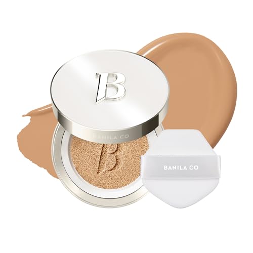 Image of BANILA CO Covericious Cover Cushion - Long-Wear, 26W CINNAMON (0.49 oz) | Pore Blurring & Seamless Finish | Up to 100HR Long-Wear Matte Foundation | 20 Inclusive Shades | Korean Cushion Foundation