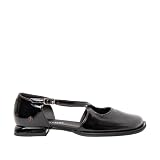 ART Damen 2002 Bergamo Flat Sandal, Black/White, 39 EU