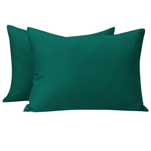 NTBAY NTBAY Toddler Microfiber Pillowcases, Set of 2, Dark Green