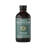 Natura Health Products Lung & Bronchial Tonic - Soothes and Tonifies The Respiratory System - Featuring Mullein Leaf Extract, Thyme, Fenugreek, Lobelia and Plantain (4 Fluid Ounces)