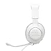 JBL Quantum 100M2 - Wired Over-Ear Gaming Headset with omnidirectional, Detachable mic with Mute Option and Fabric-Covered Memory Foam Ear Cushions, Compatible with All Platforms (White)