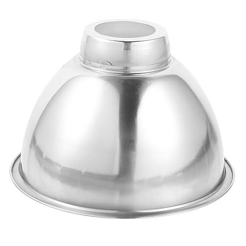 PHENOFICE De Bombilla Industrial Para Exteriores Lámpara De Acero Inoxidable 14cm Pantalla De Luz Protectora Resistente Fácil Diseño Duradero