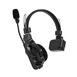 Hollyland Solidcom C1 Wireless Master Headset, Single-Ear Full-Duplex Wireless Intercom Headset for Team Communication