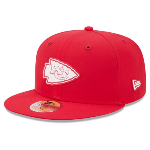 New Era Men's Red Kansas City Chiefs 2026 Sideline 59FIFTY Fitted Hat