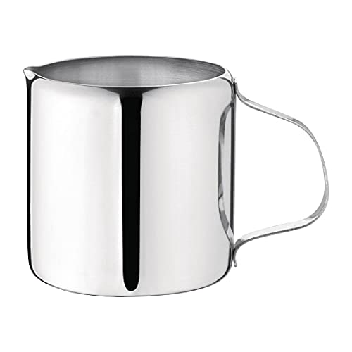 Olympia Concorde - Brocca per crema e latte in acciaio INOX, 140 ml