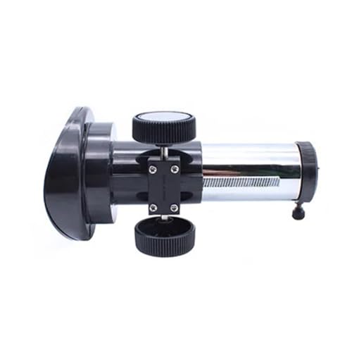 Benzara Elegant Retractable Telescope with Genuine Leather Case