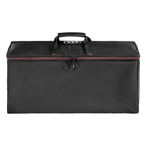 Sac de rangement e-tron Audi résout le désordre de vos câbles dans le coffre noir