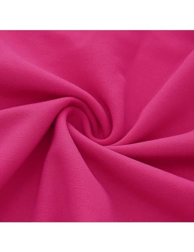 Image of HomRain Wedding Guest Dresses for Women Vintage Short Sleeves Casual Fit and Flare Cocktail Formal Dress for Tea Party