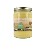 Ghee Mantequilla Clarificada 100% Bio Naturitas Essentials 500 gr | Mantequilla keto | 99% materia grasa | Mejora las digestiones | Sin lactosa | Certificado BIO