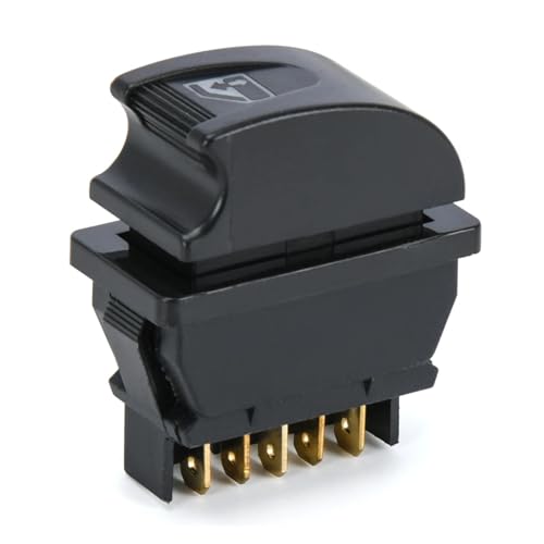 Universal Car Electric Power Window Switch Lifter Controller Control 5 Pin DC 12V 20A Window Regulator Switch Accessories(KG29R)