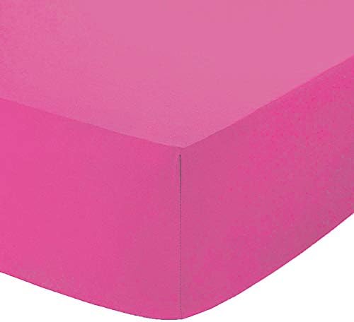 16"(40cm) Extra Deep Non Iron Percal Fitted Sheet in Size Single, Double, King & SuperKing (Double, Grey)