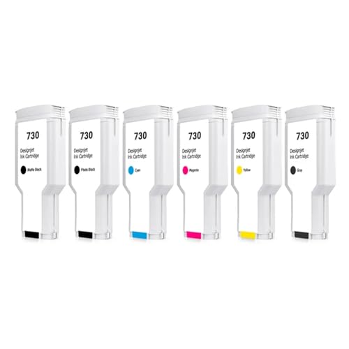 Cartouche d'encre 730 compatible contre les lignes floues sur DesignJet T1600 T1700 300ml