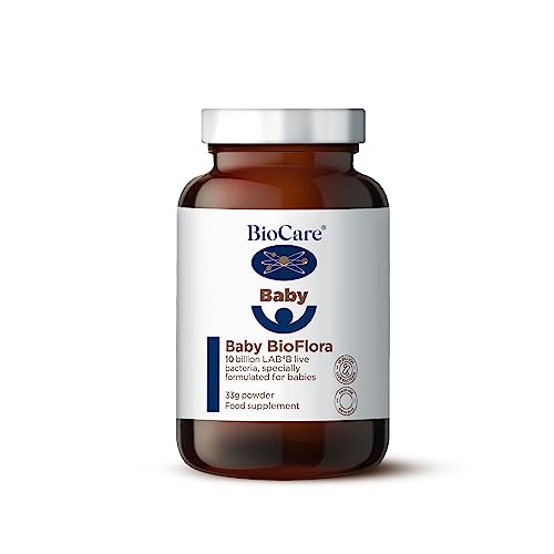 BioCare Baby BioFlora | Blend of LAB4B Live Bacteria Specially Formulated for Babies - 33g