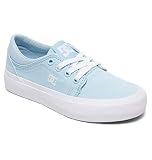 Material – Upper: lona DC Shoes Chica Trase TX Zapatillas de Monopatín, Azul en Polvo Azul PWD, 33 EU