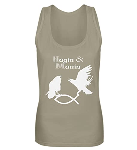 Débardeur femme vert M Hugin & Munin en coton bio pour le quotidien