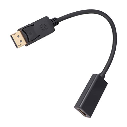 Mobestech Adaptador de 25 cm para cabo de vídeo para conversor de vídeo de alta definição (preto)