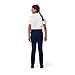 French Toast Girls' Slim Fit Stretch Twill Pant, Navy, 18 Plus