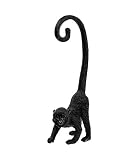 Atmosphera - Objet décoratif Singe Noir en résine H 41 cm