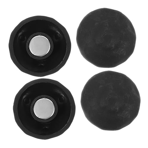 HAMPPLIES Herrajes Decorativos Para Puertas De Granero y Puertas De Garaje Clavos Magnéticos Decorativos Accesorio Duradero Para Protección Juego De 4 Piezas