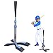 XTJHP Baseball Tee for Hitting, Batting Tee with 5.8 LB Base, Softball Tee Height Adjustment, Hitting Tee for Baseball Training Accessories (Blue, 24