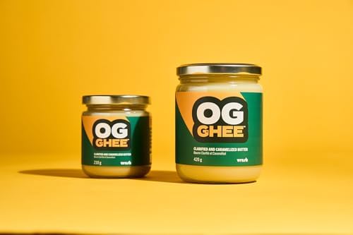OG GHEE | 210g | Hormone and Antibiotic Free, Clarified Butter, Caramelized Flavour, Keto and Paleo Friendly, Gluten Free, Lactose and Casein Free, Carnivore - 2