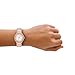 Michael Kors Women's Sylvia Three-Hand Rose Gold-Tone Stainless Steel Bracelet Watch (Model: MK4942)