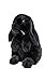 Uni-Toys - Widderkaninchen schwarz - 19 cm (Höhe) - Plüsch-Hase, Kaninchen - Plüschtier, Kuscheltier