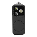 MENDUNER Allarme di Sicurezza Personale da 150 DB per Donne, 4 modalità di Illuminazione Portachiavi Ricaricabile USB Sirena Luce LED di Sicurezza per Emergenza, Dispositivi di Protezione (BLACK)