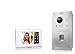 Produktbild Goliath IP Video Türsprechanlage, Unterputz, HD Türstation, Edelstahl, App mit Türöffner Funktion, 7 Zoll Touchscreen, Fingerprint, 1 Familienhaus