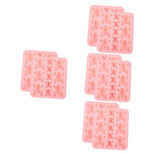 Veemoon 8pcs Frog Shape Silicone Mold for DIY Candy Mold and Fondant for Chocolate Frogs Sweets and Cake Baking