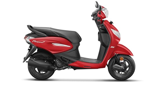 Image of Hero MotoCorp PLEASURE+ VX Scooter Booking for Ex-Showroom Price (Matt Metallic Red)