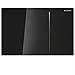 Produktbild Geberit 115.620.SJ.1 Sigma70 Flush Plate, Black Glass by Geberit