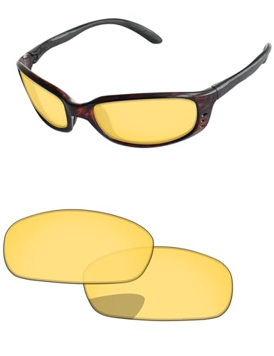 Image of Replacement Lenses for Costa Del Mar Brine Sunglass - Precision Fit, UV Block & Impact Resistant