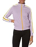 Southpole Women's Track Jacket w/Shoulder Panel, Lavender, Medium