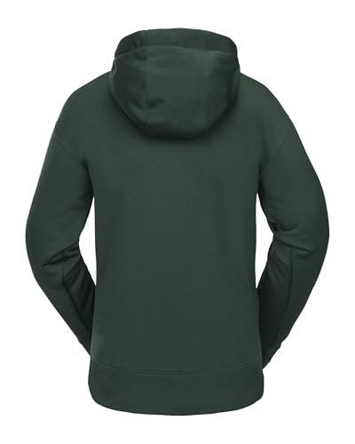 Sweat a capuche riding Volcom Hydro teinte Scarab originale taille XS pour femme active - 3