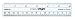 School Smart Plastic Ruler, Flexible, 6 in L, Clear