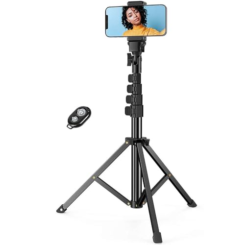 Tripod Selfie Stick Wireless Monopod Compatible with Orbic Joy 2/Joy 1, Remote Shutter Built-in Self-Portrait Extendable Stand