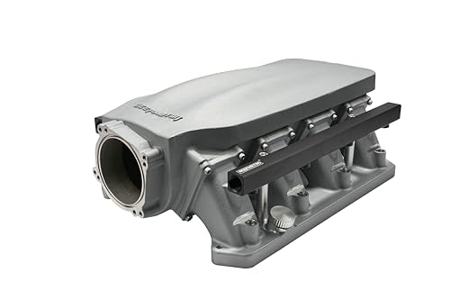 DEEPMOTOR Cast For Hemi Gen III Intake Manifold 90mm Dual Throttle Body Bolt Pattern with Fuel Rail Kits (Satin) by DEEPMOTOR - Used condition - Image 2