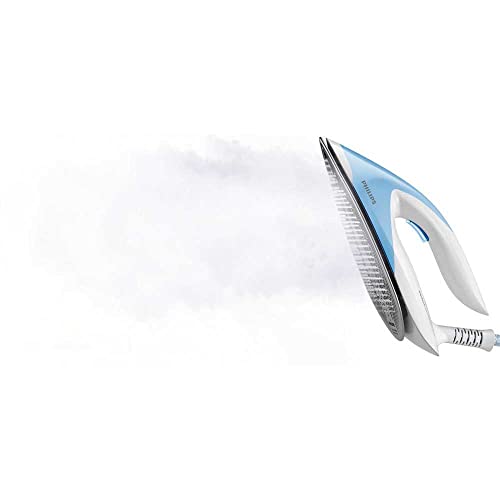 Philips Ironing Center GC8940/20 No Scald Iron or Temperature Settings, Auto-Shut Off, Ultralight Steamglide Advanced, 7.5 Bar, Steam Blow 470 g, Blue