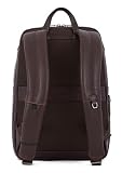 PIQUADRO, Computer and iPad© backpack with pockets for Air, TESTA DI MORO