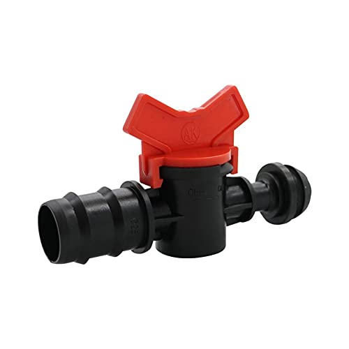 Vanne DN25 pour stopper les fuites de pression sur tuyau de jardin PE