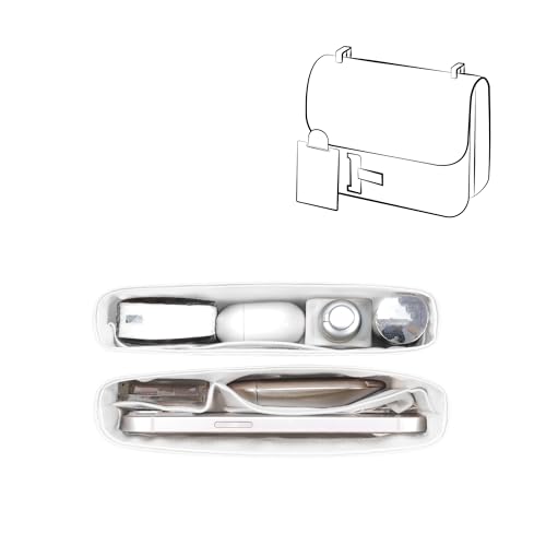 Image of Constance Bag Insert Organizer For Hermes(18 WithMirror,Blanc)