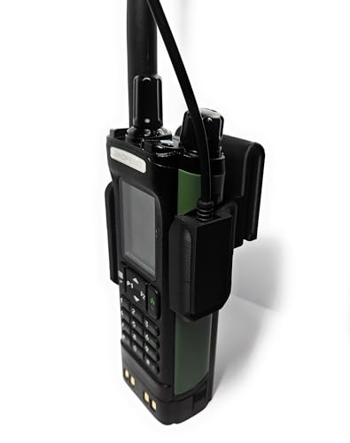DM-32 UV-32 Two-Way Radio Belt Clip PTT Button Protector For Baofengs (Black)