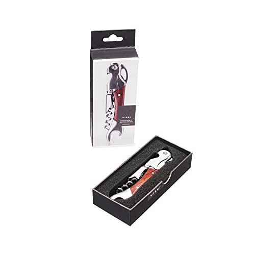 Viski 4536 Admiral Double Opener Corkscrew by, 4.875