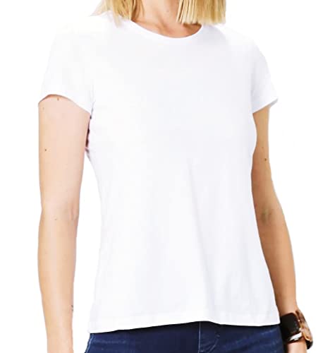 Blusa Lisa em malha ,Malwee, Feminino, Branco, M
